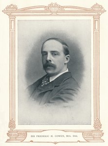 Sir Frederic H. Cowen, Mus. dok., 1910. alkotó: Elliott and Fry