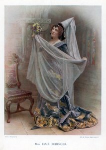 Esme Beringer brit színésznő, 1901.