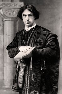 John Martin Harvey 1863-1944, angol színész, 1907.