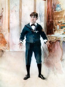 Weedon Grossmith Az új fiúban, 1902.