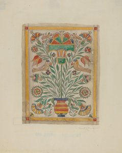Pa. Német Fraktur