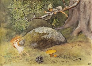 A Naptojás és a Tölgytobozok (1932) alkotó: Elsa Beskow