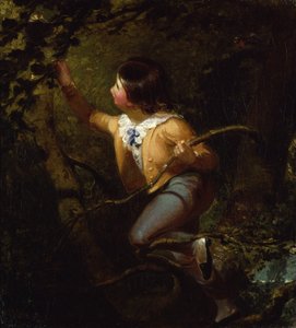 Madárfészkelő, 1837. alkotó: Emanuel Gottlieb Leutze