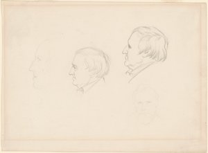 Férfitanulmányok alkotó: Emanuel Gottlieb Leutze