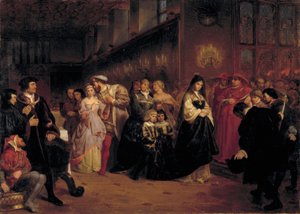 Boleyn Anne udvarlása, 1846.