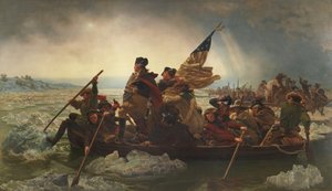 Washington átkelés a Delaware-en, 1851.