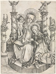 Szent Anna, a Szűz és Krisztus Gyermeke alkotó: Emanuel de Witte