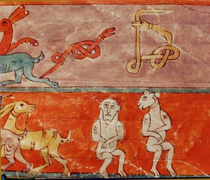 Állatok a bárkában alkotó: Emeterio the Monk and Nun