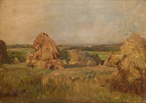 Erntemonat Plankenbergben alkotó: Emil Jakob Schindler