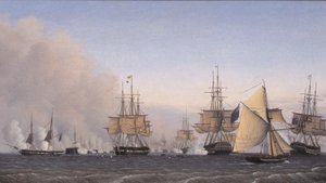 A redeni csata 1801. április 2-án alkotó: Emil Normann