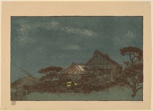 Este Fukagawában alkotó: Emil Orlik