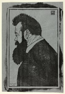 F. Hodler alkotó: Emil Orlik