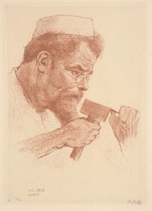 Max Klinger a munkahelyén
