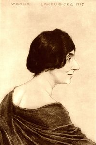 Wanda Landowska portréja 1879-1959, 1917