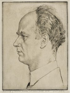Wilhelm Furtwangler portréja 1886-1954, 1928