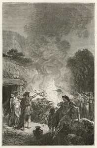 Temetés a vaskorban alkotó: Emile Antoine Bayard