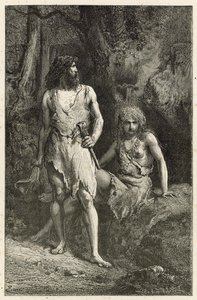 Ember a rénszarvas-korban alkotó: Emile Antoine Bayard