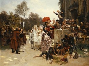 A keresztelő, 1863 alkotó: Emile Antoine Bayard