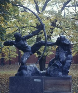 Herkules az íjász, 1909 (bronz)
