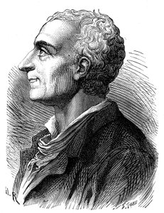 Montesquieu portréja