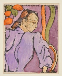 Egy kertben [a. feladat] alkotó: Emile Bernard