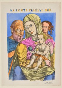 A Szent Család alkotó: Emile Bernard