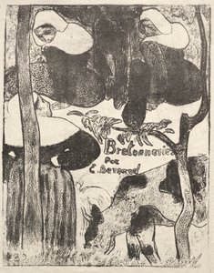Les Bretonneries: Címlap alkotó: Emile Bernard