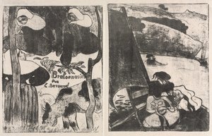 Les Bretonneries: Címlap és A visszatérés a zarándoklatról alkotó: Emile Bernard