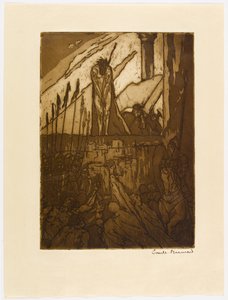 40. szám – „Töviskoronás, skarlátvörös ruhába öltözött Krisztus.” alkotó: Emile Bernard