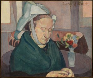 Madame Lemasson portréja alkotó: Emile Bernard