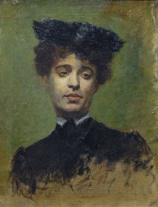 Marie Lemasson portréja, 1892 alkotó: Emile Bernard