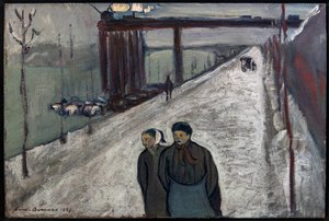 Quai de Clichy – 1887 (olaj, vászon) alkotó: Emile Bernard