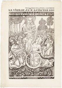 A szent szüzek alkotó: Emile Bernard