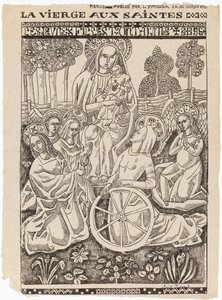 A szent szüzek alkotó: Emile Bernard