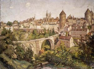 l"Yonne táj, 1907 alkotó: Emile Bernard