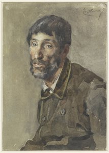 Egy férfi portréja alkotó: Emile Charles Wauters