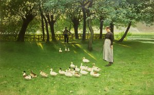 A kacsalány, 1880-as évek eleje