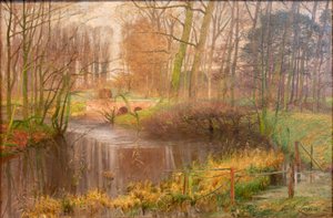 Ooidonk kertje alkotó: Emile Claus