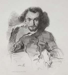 Charles Pierre Baudelaire alkotó: Emile Isidore Deroy