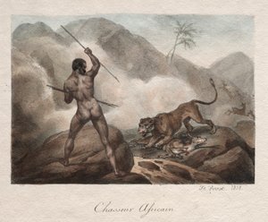 Afrikai vadász alkotó: Emile Jean Horace Vernet