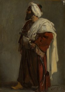 Arab harcos, kb. 1817-22. alkotó: Emile Jean Horace Vernet