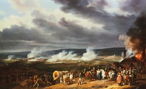 A jemappesi csata, 1792, 1821. alkotó: Emile Jean Horace Vernet