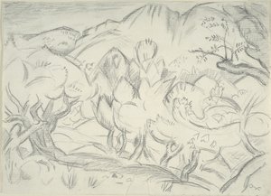 Táj, Cassis alkotó: Emile Othon Friesz