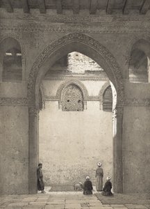 DAhmed-Ibn-Toulon mecset, vésette Philippe Benoist (1813-1905) 1877 alkotó: Emile Prisse dAvennes