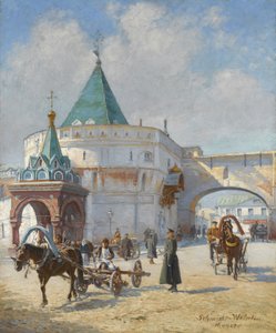 Kilátás Moszkvára alkotó: Émile Schmidt Wehrlin