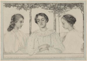 Hermine, Emilia és Helena hármas portréja