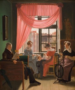 Családi portré alkotó: Emilius Ditlev Baerentzen