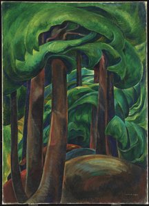 Western Forest, 1931 körül (olaj, vászon)