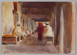 Figurák belső térben, Biskra