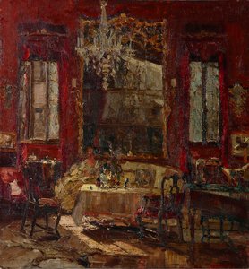 Piros szoba, c. 1922.